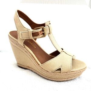 Franco Sarto Fabric Wedge